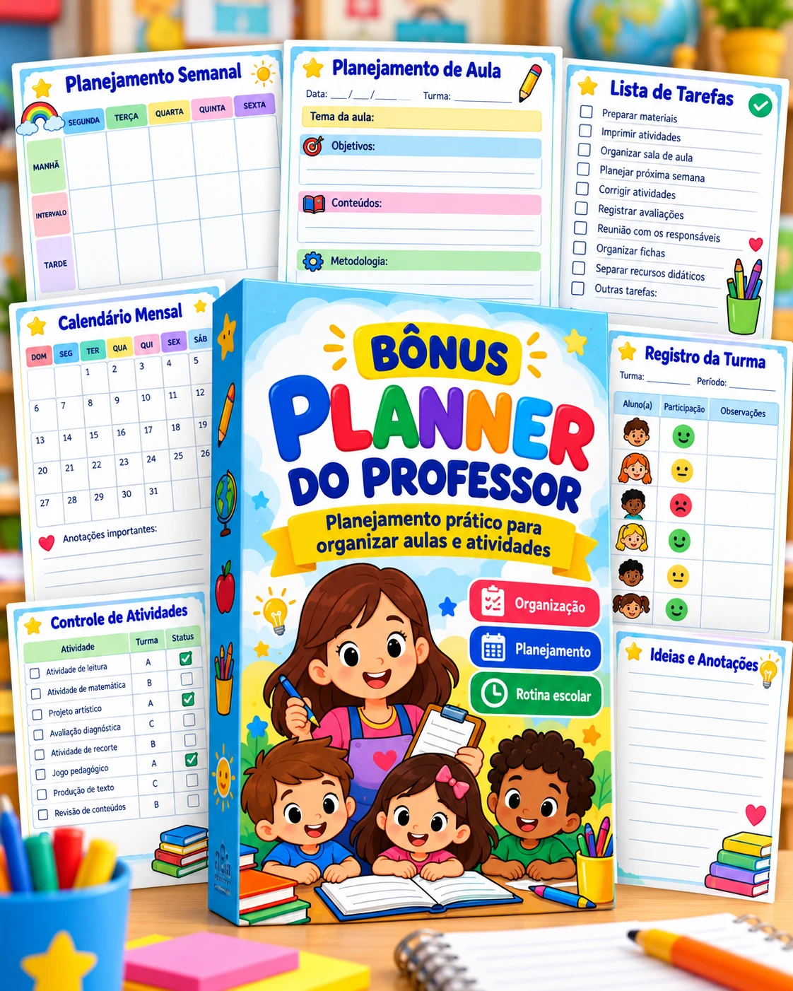 Planner do Professor